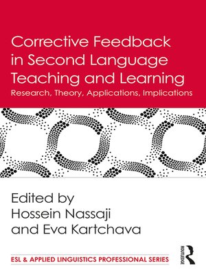 cover image of Corrective Feedback in Second Language Teaching and Learning